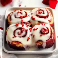 Red Velvet Cinnamon Rolls