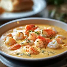 Seafood Bisque with Crab, Shrimp, and Lobster