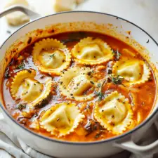 Ravioli Soup in One Pot