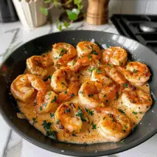 Creamy Garlic Shrimp