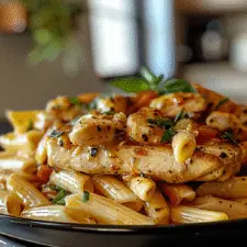 Honey Pepper Chicken Panini Pasta