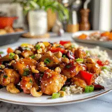 Sheet Pan Cashew Chicken