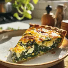 Crustless Spinach Quiche