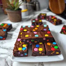 Resin Cosmic Brownie Domino Set
