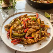 Air Fryer Chicken Fajitas